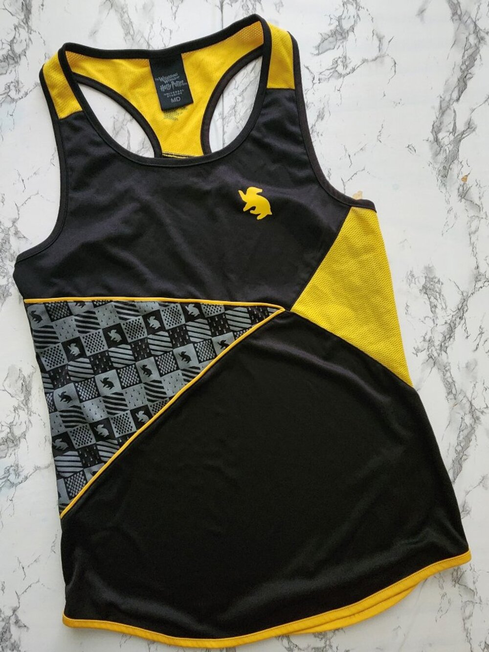 Wizarding World of Harry Potter Hufflepuff Hogwarts Quidditch Tank Medium